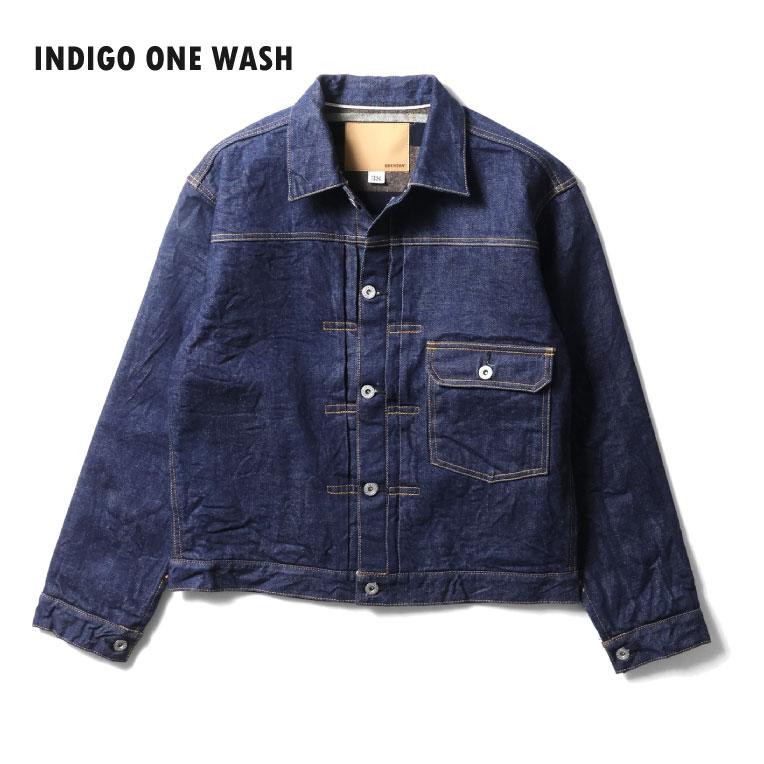 HOUSTON / ヒューストン 51541 TYPE1 BLANKET DENIM JACKET / タイプ1ブランケットデニムジャケット -全1色-の画像