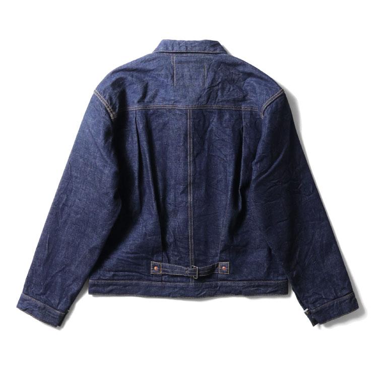 HOUSTON / ヒューストン 51541 TYPE1 BLANKET DENIM JACKET / タイプ1ブランケットデニムジャケット -全1色-の画像