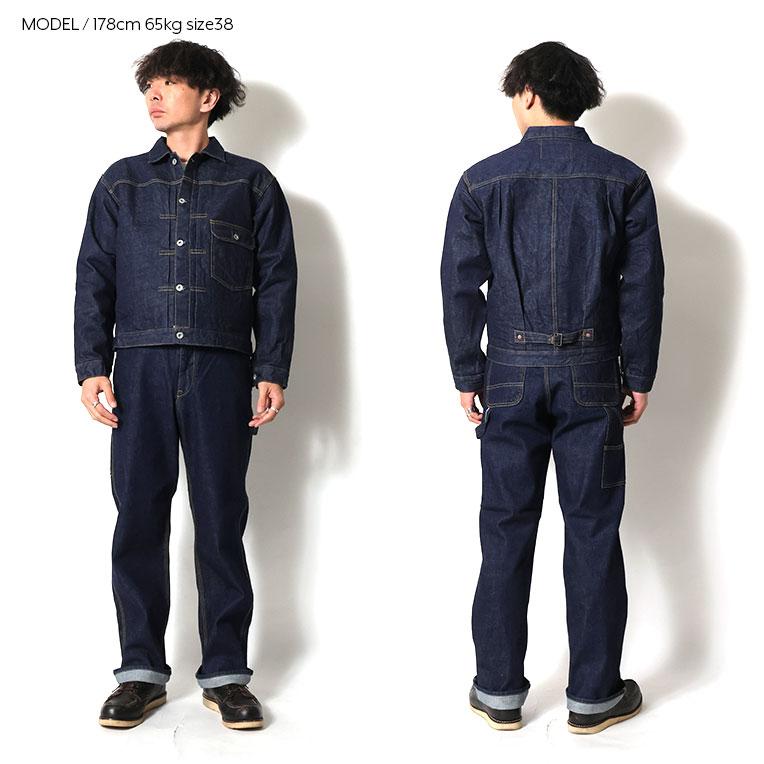 HOUSTON / ヒューストン 51541 TYPE1 BLANKET DENIM JACKET / タイプ1ブランケットデニムジャケット -全1色-の画像