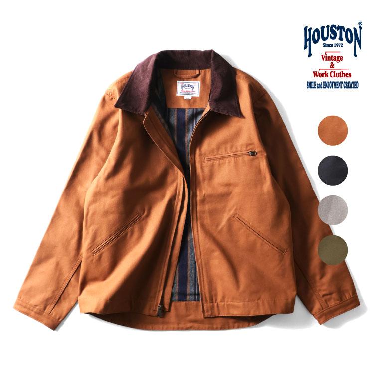 MADAM JOCONDO 裏付きジャケット HOUSTON（ヒューストン） 51560 DUCK ZIP WORK JACKET / ダックジップ