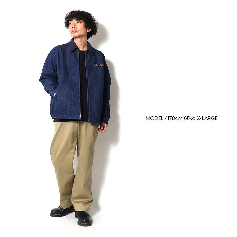 HOUSTON（ヒューストン） 51563 DENIM HARRINGTON JACKET / デニム