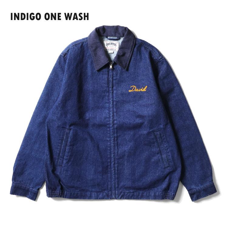 HOUSTON（ヒューストン） 51563 DENIM HARRINGTON JACKET / デニム