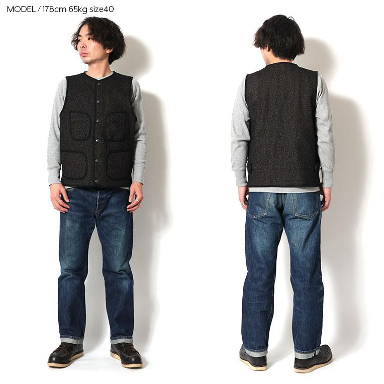 HOUSTON（ヒューストン） 51564 BEACH CLOTH VEST / ビーチクロス