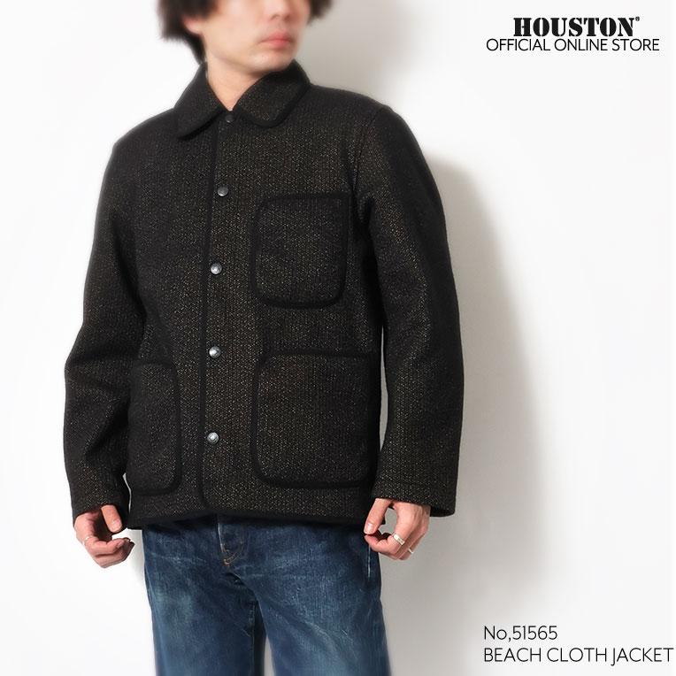 HOUSTON / ヒューストン 51565 BEACH CLOTH JACKET / ビーチクロスジャケット -全2色-の画像