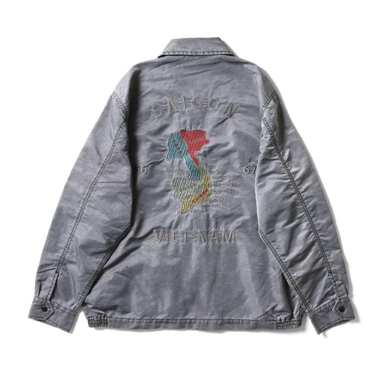 HOUSTON（ヒューストン） 51570 PIGMENT NYLON VIETNAM JACKET