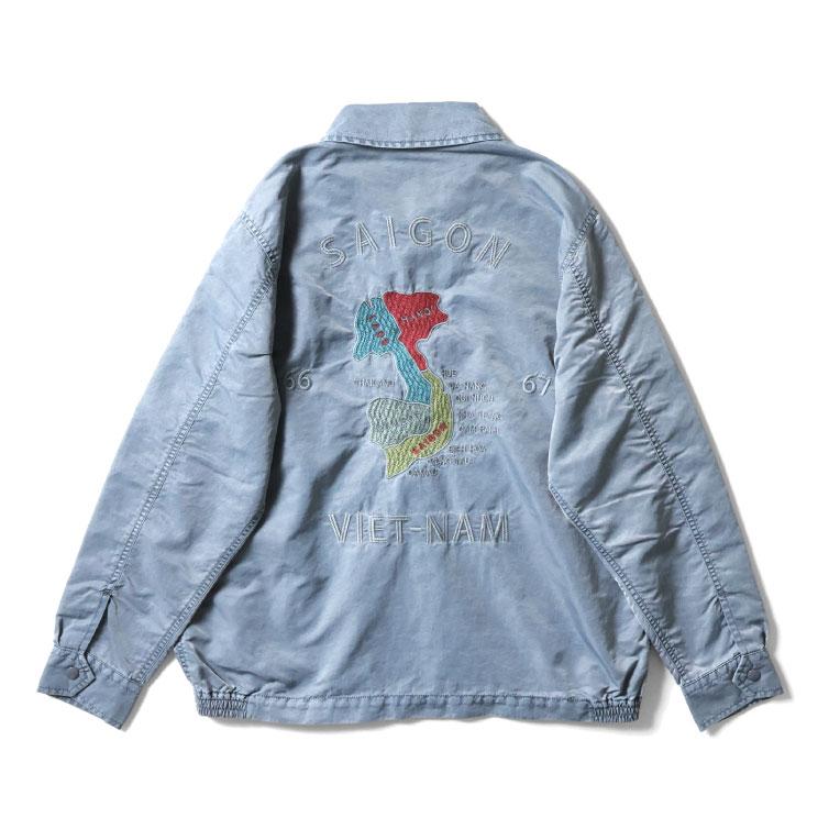 HOUSTON（ヒューストン） 51570 PIGMENT NYLON VIETNAM JACKET