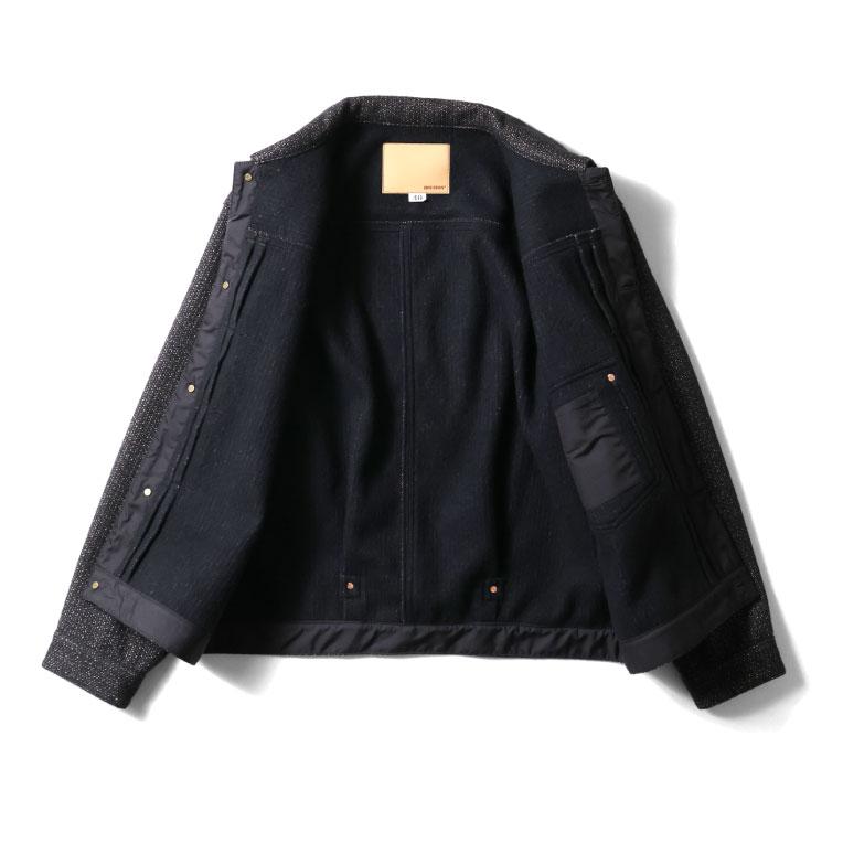 HOUSTON / ヒューストン 51572 BEACH CLOTH TRACK JACKET / ビーチクロストラックジャケット -全2色-の画像