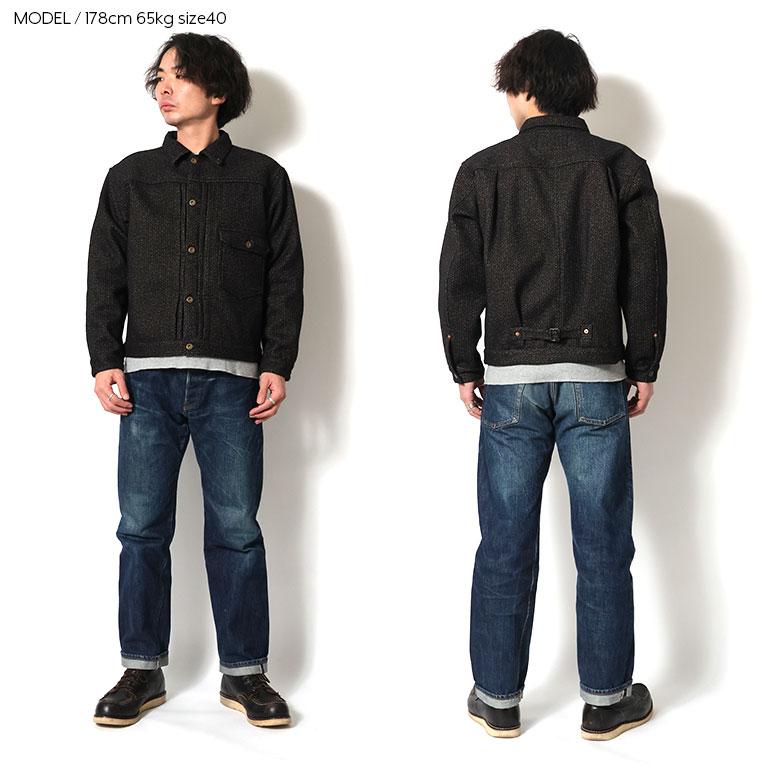 HOUSTON / ヒューストン 51572 BEACH CLOTH TRACK JACKET / ビーチクロストラックジャケット -全2色-の画像