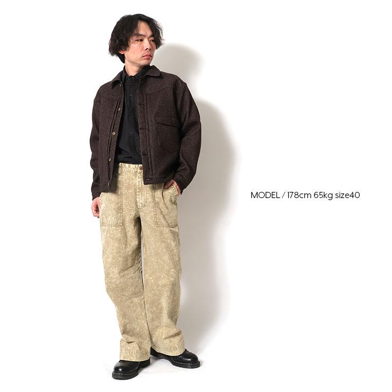 HOUSTON（ヒューストン） 51572 BEACH CLOTH TRACK JACKET / ビーチ