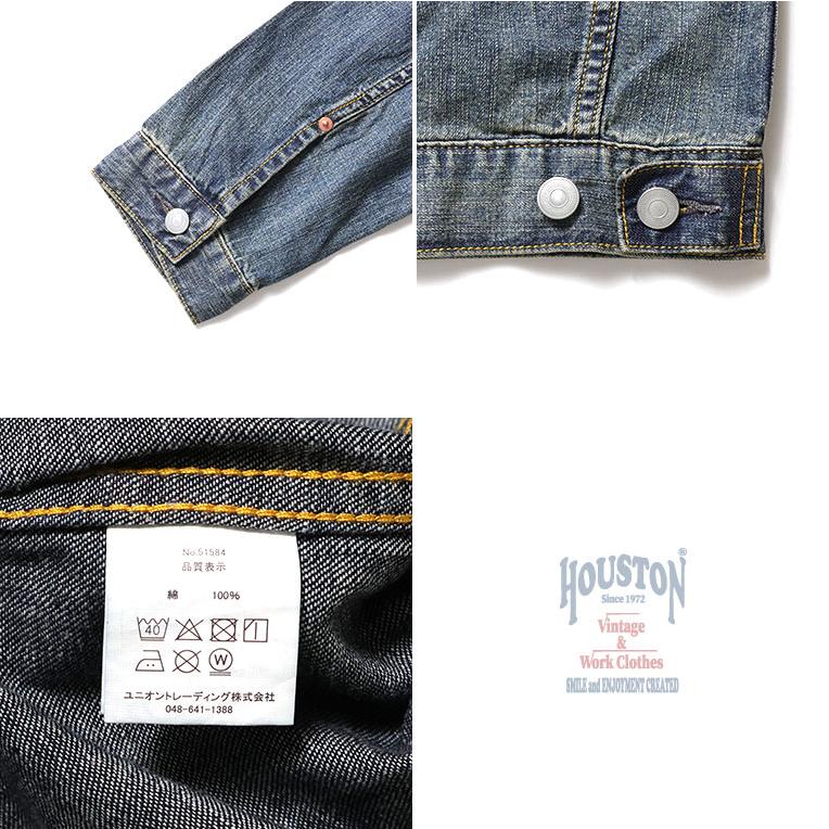 HOUSTON（ヒューストン） 51584 U.S. COTTON TYPE2 DENIM SHIRT JACKET