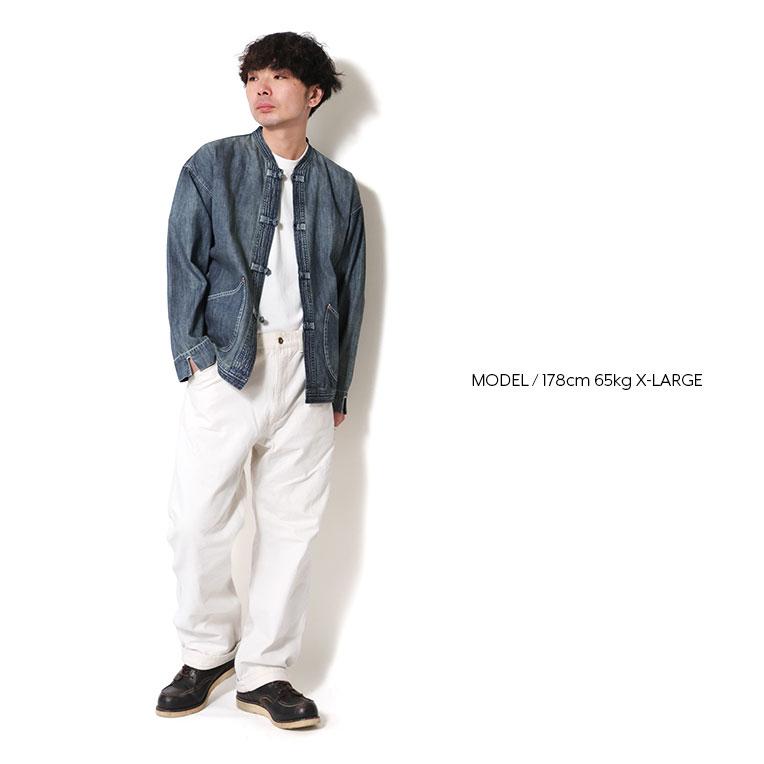 HOUSTON（ヒューストン） 51591 SLUB DENIM CHINA JACKET / スラブ
