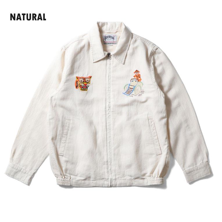 HOUSTON（ヒューストン） 51593 COTTON LINEN VIETNAM JACKET(TIGER