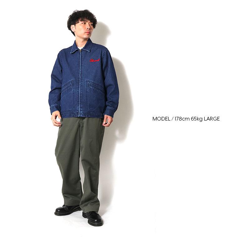 HOUSTON（ヒューストン） 51594 U.S. COTTON DENIM HARRINGTON JACKET