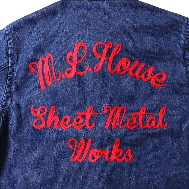HOUSTON（ヒューストン） 51594 U.S. COTTON DENIM HARRINGTON JACKET