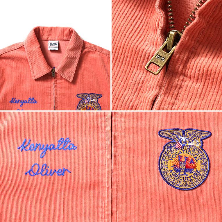 HOUSTON（ヒューストン） 51596 CORDUROY FFA JACKET / コーデュロイ