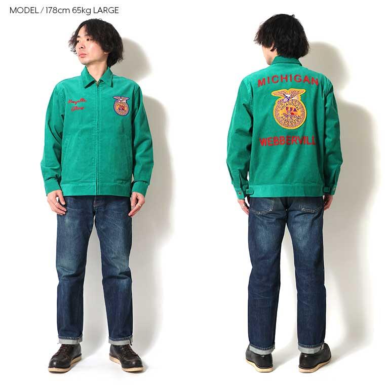 HOUSTON（ヒューストン） 51596 CORDUROY FFA JACKET / コーデュロイ