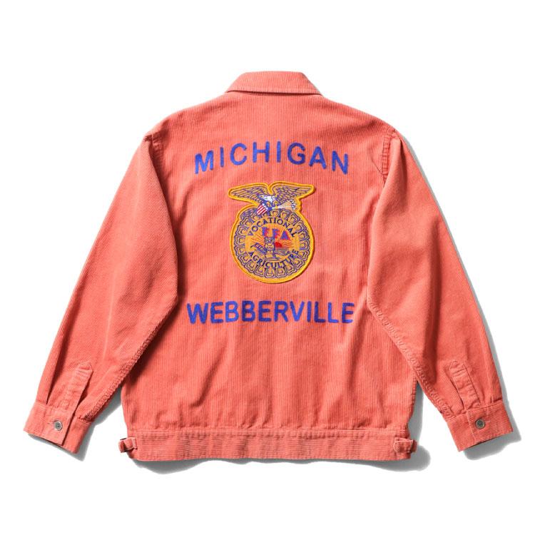 HOUSTON（ヒューストン） 51596 CORDUROY FFA JACKET / コーデュロイ
