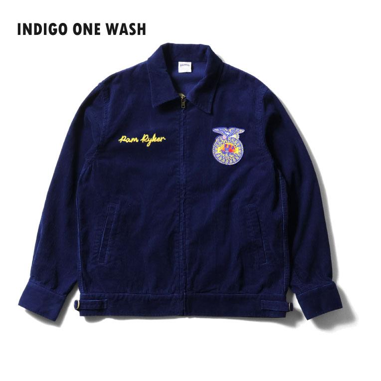 HOUSTON（ヒューストン） 51597 INDIGO CORDUROY FFA JACKET