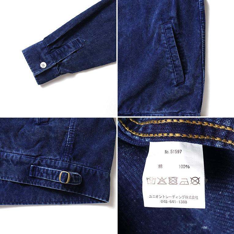 HOUSTON（ヒューストン） 51597 INDIGO CORDUROY FFA JACKET