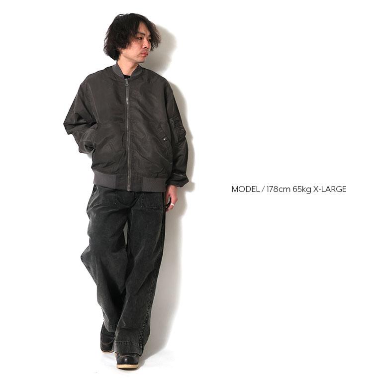 HOUSTON（ヒューストン） 51598 GARMENT DYE NYLON LIGHT MA-1