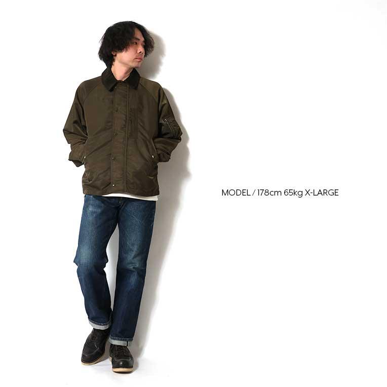 HOUSTON（ヒューストン） 51599 GARMENT DYE NYLON HUNTING JACKET