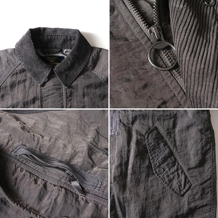 HOUSTON（ヒューストン） 51599 GARMENT DYE NYLON HUNTING JACKET