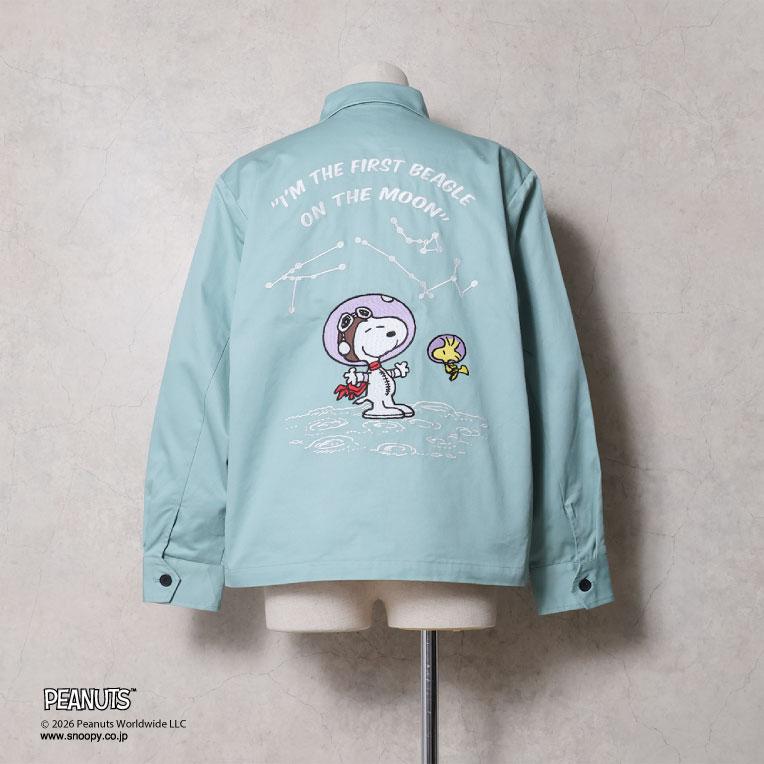 HOUSTON（ヒューストン） 51608 HOUSTON×PEANUTS EMB VIETNAM JACKET