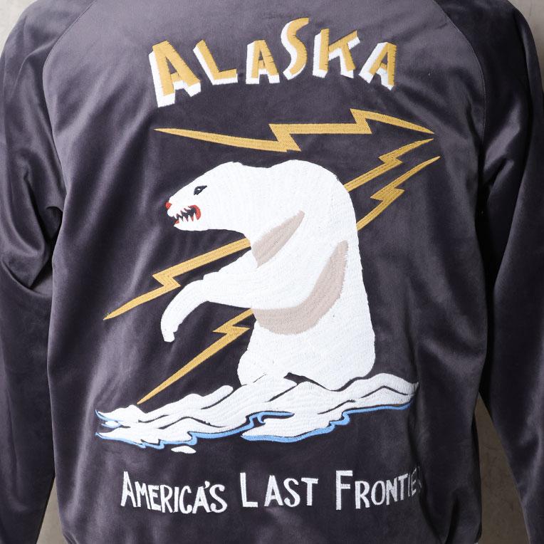 HOUSTON（ヒューストン） 51616 VELVETEEN SOUVENIR JACKET (ALASKA