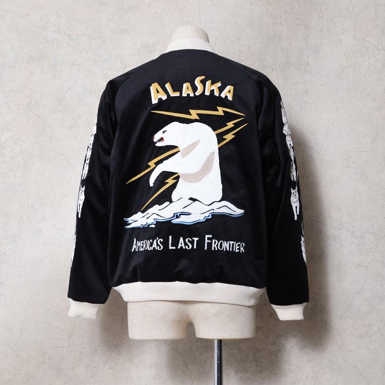 HOUSTON（ヒューストン） 51616 VELVETEEN SOUVENIR JACKET (ALASKA