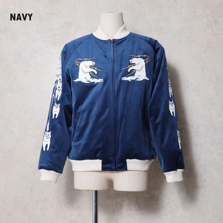 HOUSTON（ヒューストン） 51616 VELVETEEN SOUVENIR JACKET (ALASKA