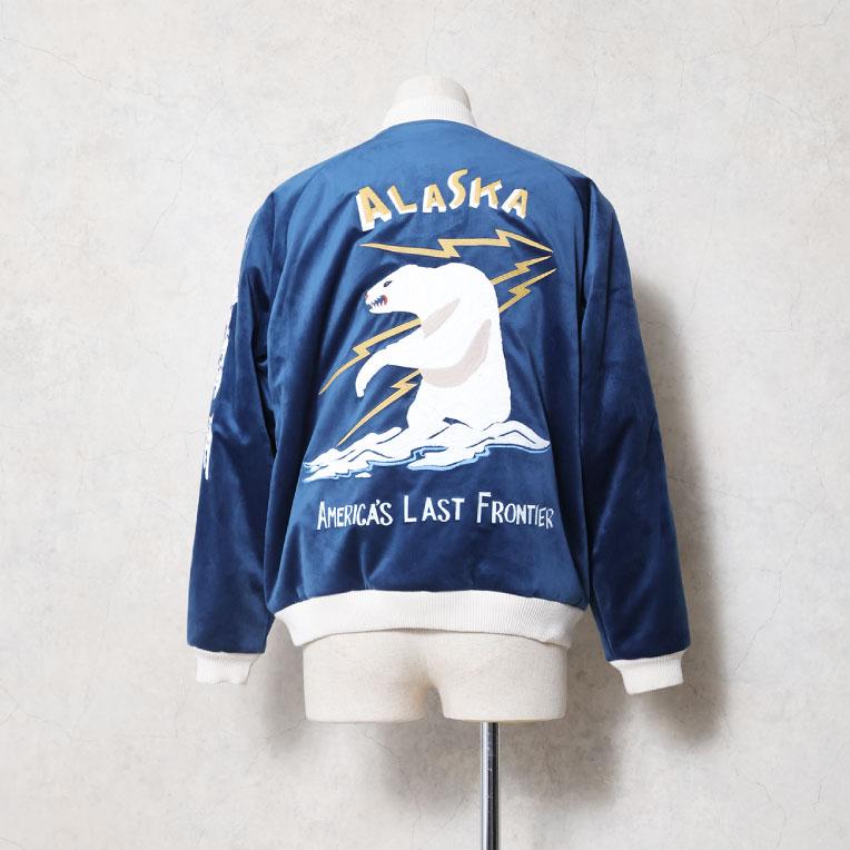 HOUSTON（ヒューストン） 51616 VELVETEEN SOUVENIR JACKET (ALASKA
