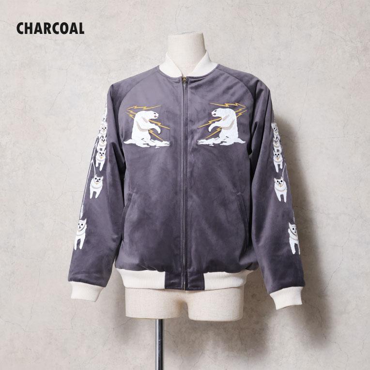 HOUSTON（ヒューストン） 51616 VELVETEEN SOUVENIR JACKET (ALASKA