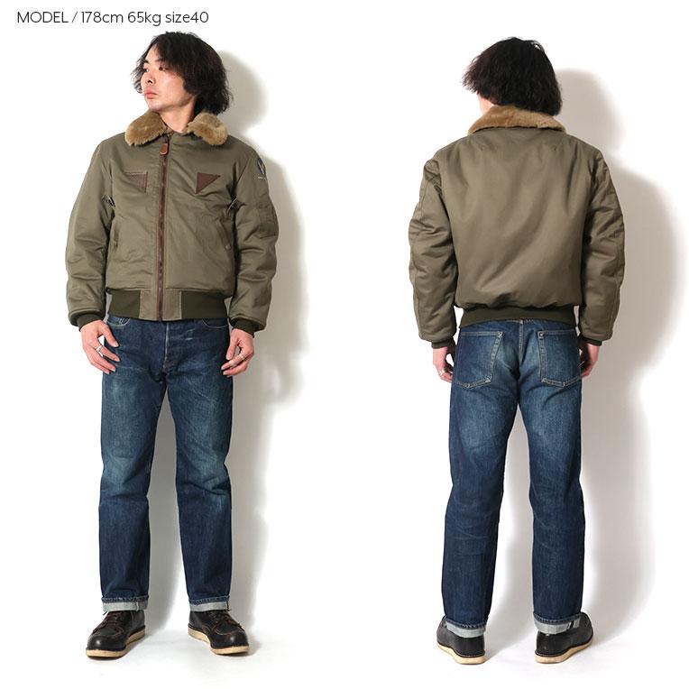 新品未使用！HOUSTON製 5503 B-15A フライトジャケット HOUSTON（ヒューストン） 5503 B-15A FLIGHT JACKET/B-15Aフライト
