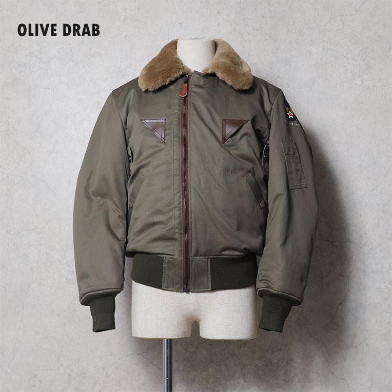 HOUSTON / ヒューストン 5503 B-15A FLIGHT JACKET/B-15Aフライトジャケット-全1色-の画像