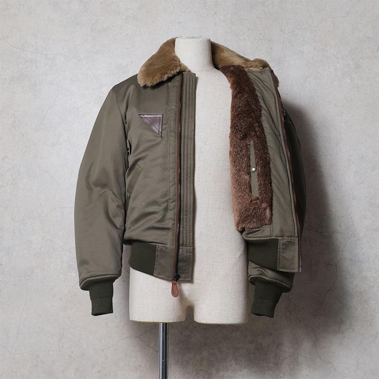 HOUSTON / ヒューストン 5503 B-15A FLIGHT JACKET/B-15Aフライトジャケット-全1色-の画像