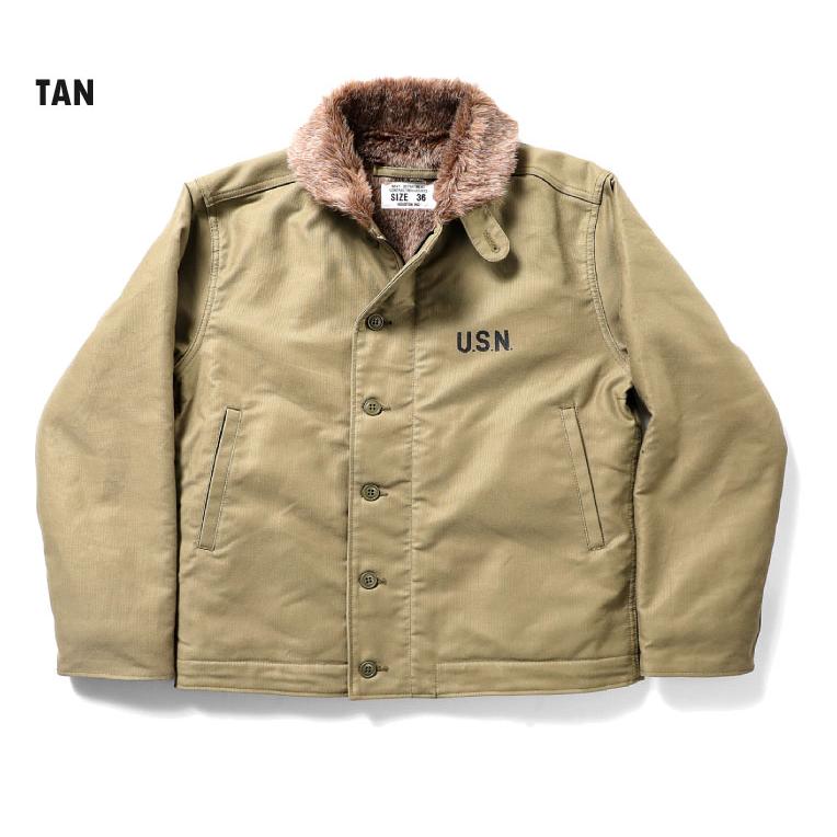 HOUSTON / ヒューストン 5n-1 N-1 DECK JACKET -regular model-/N-1デッキジャケット レギュラーモデル- 全5色-の画像