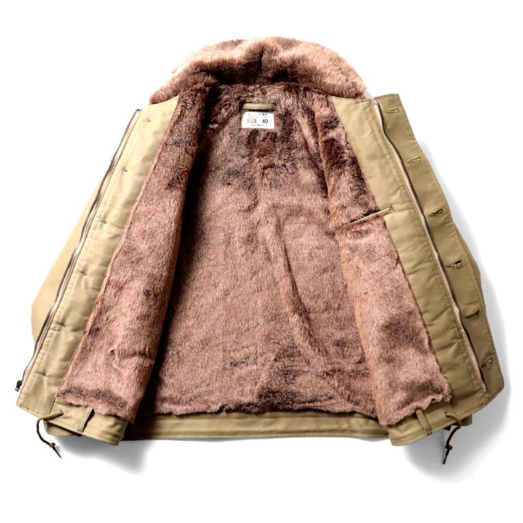 【オフィシャル限定】HOUSTON / ヒューストン  5N-1XNS N-1 DECK JACKET -TIGHT MODEL- / N-1デッキジャケット -タイトモデル-（バックステンシル無し) -全3色-の画像