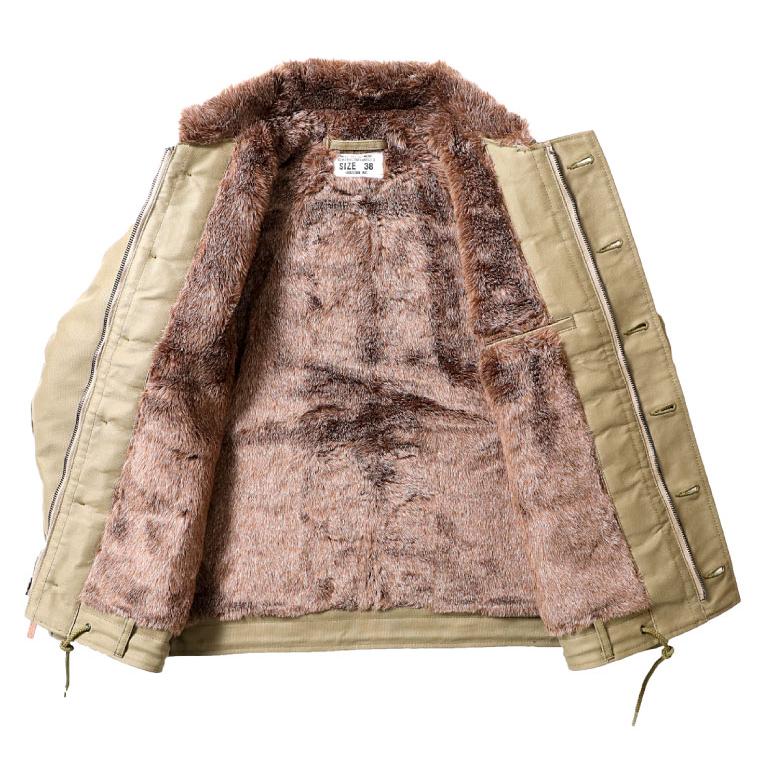 HOUSTON / ヒューストン 5N-1X N-1 DECK JACKET - TIGHT model -(BACK STENCIL type)/N-1デッキジャケット-タイトモデル-(ステンシルあり)-全5色-の画像