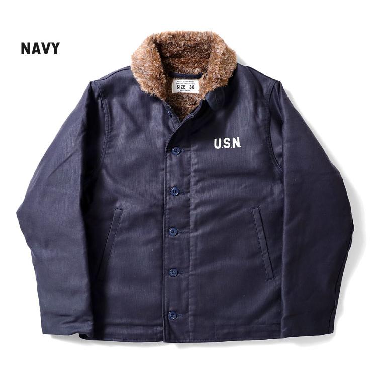 HOUSTON / ヒューストン 5N-1X N-1 DECK JACKET - TIGHT model -(BACK 