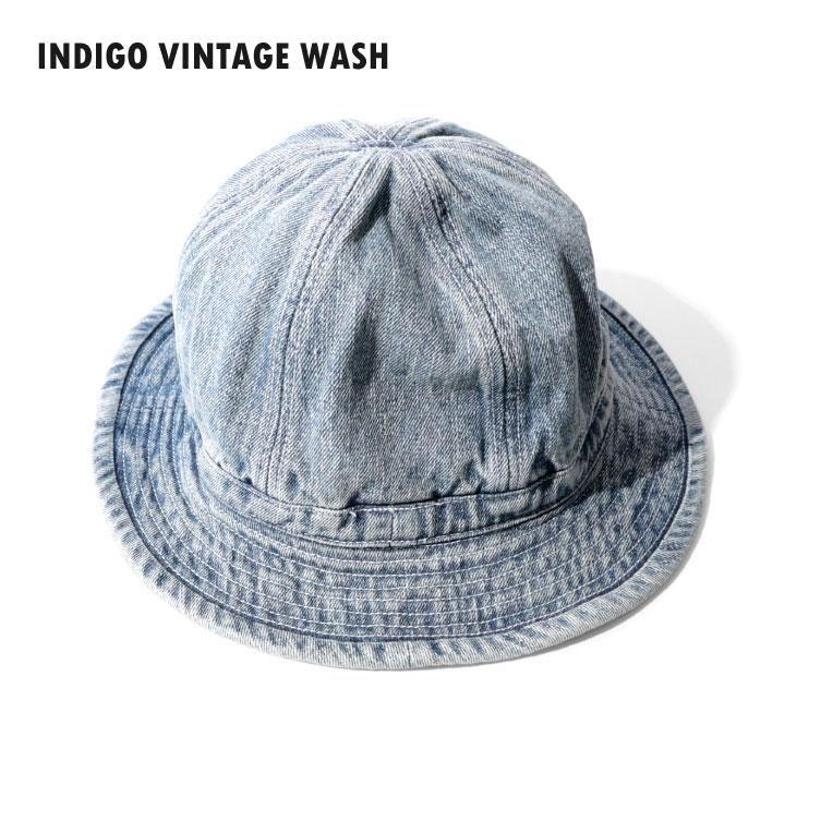 HOUSTON（ヒューストン） 6677 DENIM ARMY HAT / デニムアーミーハット
