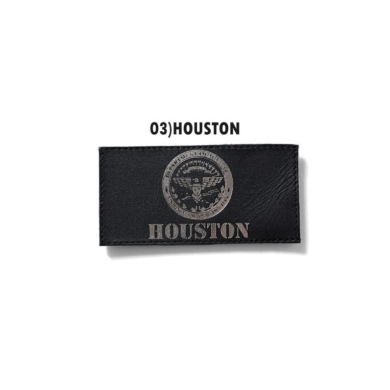 HOUSTON / ヒューストン 6783 MILITARY LEATHER PATCH / ミリタリーレザーネームパッチ -全6種-｜houston-1972｜11