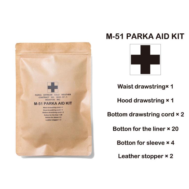 【OFFICIAL限定】HOUSTON / ヒューストン 6790  M-51 PARKA AID KIT / M-51パーカー付属キット -全3色- | HOUSTON | 04