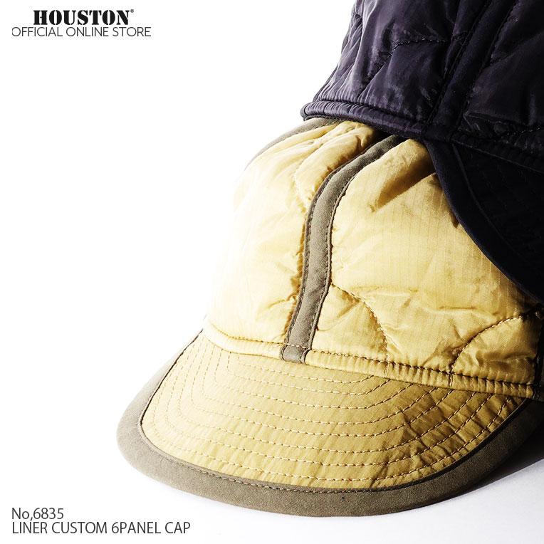 HOUSTON / ヒューストン 6835 LINER CUSTOM 6PANEL CAP / ライナーカスタム6パネルキャップ -全2色-｜houston-1972｜04