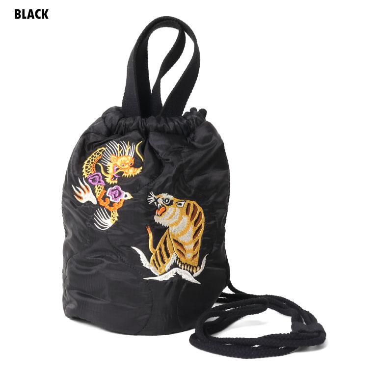 【専用】HOUSTONヒュースト6845EMB 刺繍キルティングエフェクツバッグ HOUSTON ヒューストン 6845 EMB QUILTING EFFECT BAG 刺繍