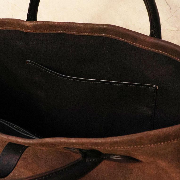 HOUSTON  / ヒューストン 6902 LEATHER TOTE BAG / レザートートバッグ -全1色-の画像