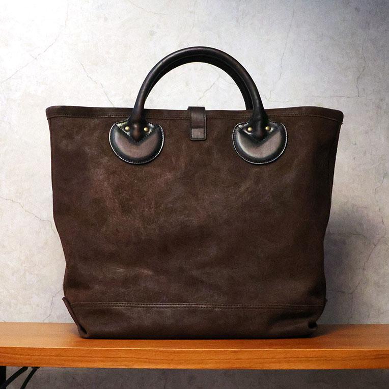 HOUSTON  / ヒューストン 6902 LEATHER TOTE BAG / レザートートバッグ -全1色-の画像