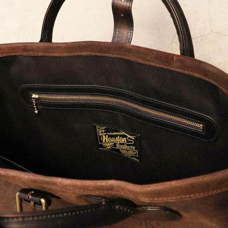 HOUSTON  / ヒューストン 6902 LEATHER TOTE BAG / レザートートバッグ -全1色-の画像