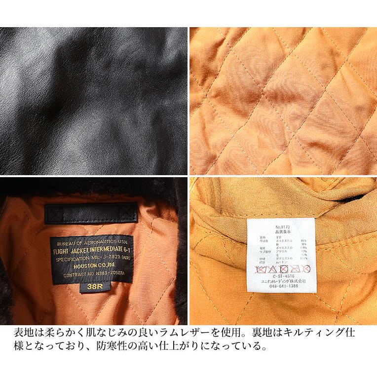HOUSTON（ヒューストン） 8172 G-1 LEATHER JACKET / G-1レザー