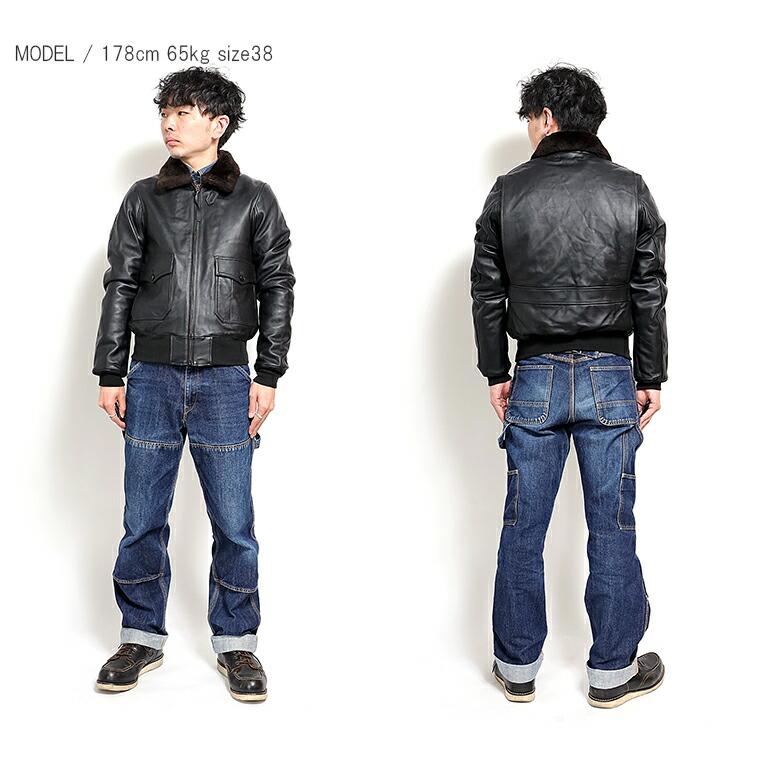 HOUSTON / ヒューストン 8172 G-1 LEATHER JACKET G-1レザー HOUSTON / ヒューストン 8172 G-1 LEATHER JACKET G-1レザー