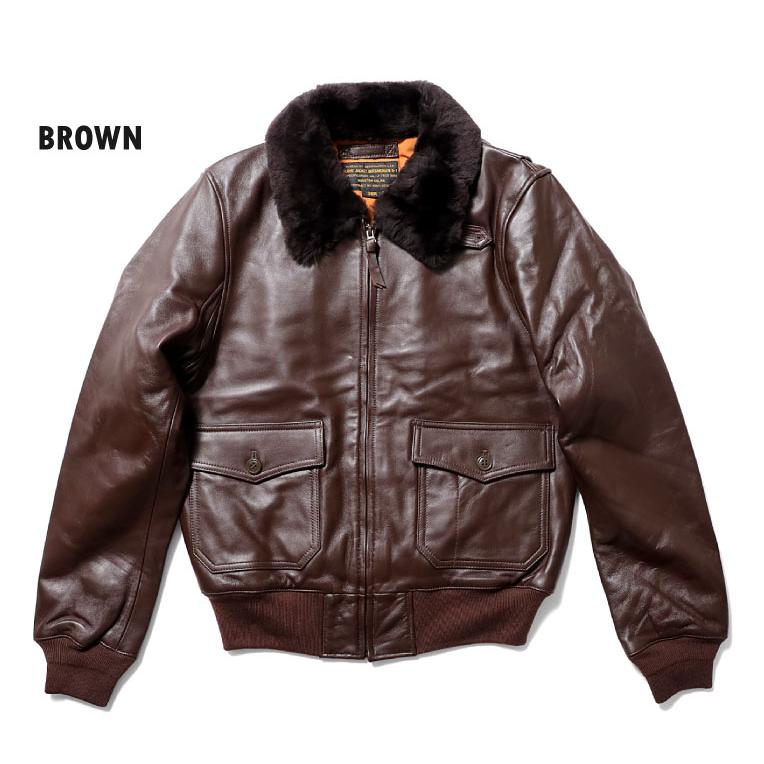 HOUSTON / ヒューストン 8172 G-1 LEATHER JACKET G-1レザー HOUSTON / ヒューストン 8172 G-1 LEATHER JACKET G-1レザー